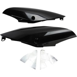 Πλευρικά πάνελ HONDA CRF450R/RX μαύρα UFO PLAST HO04684#001