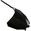 Μπροστινή πινακίδα HONDA CRF450R/RX μαύρη UFO PLAST HO04686#001 thumb