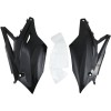 Πλευρικά πάνελ KAWASAKI KXF250/450 μαύρα UFO PLAST KA04737#001