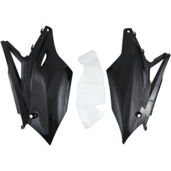 Πλευρικά πάνελ KAWASAKI KXF250/450 μαύρα UFO PLAST KA04737#001 Πλευρικά πάνελ KAWASAKI KXF250/450 μαύρα UFO PLAST KA04737#001
