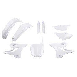 Σετ καροσερί YAMAHA YZ125/250 λευκό UFO PLAST YAKIT319F@046 Σετ καροσερί YAMAHA YZ125/250 λευκό UFO PLAST YAKIT319F@046