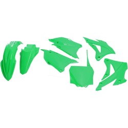 Σετ καροσερί KAWASAKI fluo green UFO PLAST KAKIT222@AFLU