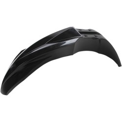 Μπροστινό φτερό KAWASAKI μαύρο UFO PLAST KA04748#001 Μπροστινό φτερό KAWASAKI μαύρο UFO PLAST KA04748#001