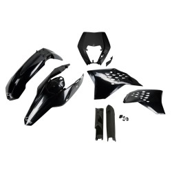 Σετ αμαξώματος KTM EXC μαύρο UFO PLAST KTKIT520F@001 Σετ αμαξώματος KTM EXC μαύρο UFO PLAST KTKIT520F@001