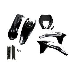 Σετ καροσερί KTM EXC μαύρο UFO PLAST KTKIT521F@001 Σετ καροσερί KTM EXC μαύρο UFO PLAST KTKIT521F@001