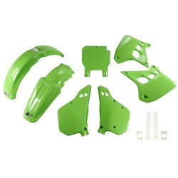 Σετ σώματος KX250 90-91 OE91 UFO PLAST KAKIT188F@999A Σετ σώματος KX250 90-91 OE91 UFO PLAST KAKIT188F@999A
