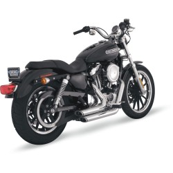 Σύστημα εξάτμισης SHORTSHOTS STAGGERED CHROME VANCE & HINES 17219