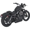 Σύστημα εξάτμισης shortshots staggered black VANCE & HINES 47219