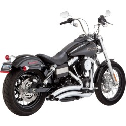 Σύστημα εξάτμισης BIG RADIUS χρώμιο 06-09 DYNA VANCE & HINES 26081