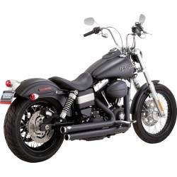 Σύστημα εξάτμισης big shots staggered matte blk 06-09 dyna VANCE & HINES 47958