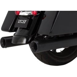 Σιγαστήρας slip-on ELIMINATOR 400 μαύρο με μαύρα τελικά καπάκια VANCE & HINES 46714 Σιγαστήρας slip-on ELIMINATOR 400 μαύρο με μαύρα τελικά καπάκια VANCE & HINES 46714