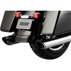 Σιγαστήρας slip-on twin slash round chrome VANCE & HINES 16672