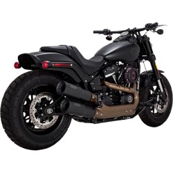 Σιγαστήρας hi-output slip-ons matte black VANCE & HINES 46547 Σιγαστήρας hi-output slip-ons matte black VANCE & HINES 46547