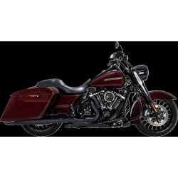 Σιγαστήρες twin slash round black touring VANCE & HINES 46672 Σιγαστήρες twin slash round black touring VANCE & HINES 46672