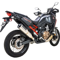Σιγαστήρας από ανοξείδωτο ατσάλι hi-output HONDA AFRICA TWIN VANCE & HINES 14523 Σιγαστήρας από ανοξείδωτο ατσάλι hi-output HONDA AFRICA TWIN VANCE & HINES 14523