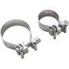 Σφιγκτήρες slip on exhaust M8 touring VANCE & HINES 23713