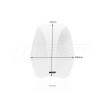 Μπροστινό παρμπρίζ touring SH300 clear ΑΛΛΑ HO019T thumb