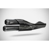 Τόπ Γκαν slip-on 2in2 πλήρες σύστημα εξάτμισης E5 ZARD ZHD007S10SCO-B