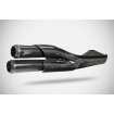 Τόπ Γκαν slip-on 2in2 πλήρες σύστημα εξάτμισης E5 ZARD ZHD007S10SCO-B thumb