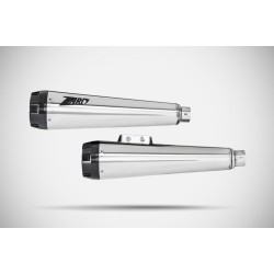 Κωνικοί slip-ons σιγαστήρες HD-SOFTAIL M8 γυαλισμένοι E4/E5 ZARD ZHD008S10SAO-P Κωνικοί slip-ons σιγαστήρες HD-SOFTAIL M8 γυαλισμένοι E4/E5 ZARD ZHD008S10SAO-P