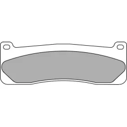 Τακάκια μοτοσυκλέτας FERODO FDB2167XRAC Τακάκια μοτοσυκλέτας FERODO FDB2167XRAC