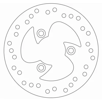 Δισκόπλακα εμπρός FERODO FMD0002R