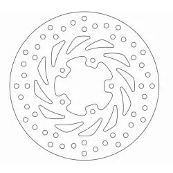 Δισκόπλακα εμπρός FERODO FMD0007R