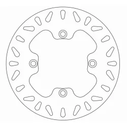 Πίσω δισκόπλακα μοτοσυκλέτας FERODO FMD0009R