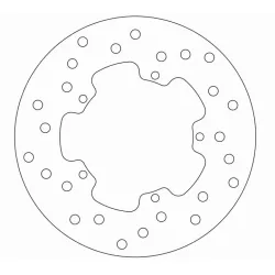 Πίσω δισκόπλακα μοτοσυκλέτας FERODO FMD0022R