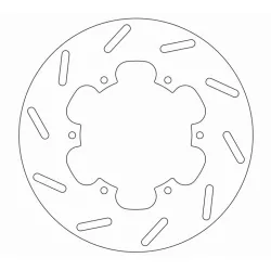 Δισκόπλακα εμπρός FERODO FMD0043R Δισκόπλακα εμπρός FERODO FMD0043R