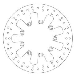 Δισκόπλακα εμπρός FERODO FMD0105R Δισκόπλακα εμπρός FERODO FMD0105R