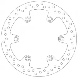 Δισκόπλακα εμπρός FERODO FMD0218R