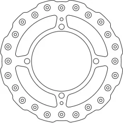 Πίσω δισκόπλακα μοτοσυκλέτας FERODO FMD0239MXR