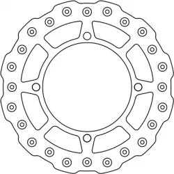 Πίσω δισκόπλακα μοτοσυκλέτας FERODO FMD0366MXR Πίσω δισκόπλακα μοτοσυκλέτας FERODO FMD0366MXR