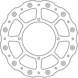 Δισκόπλακα εμπρός FERODO FMD0399MXR