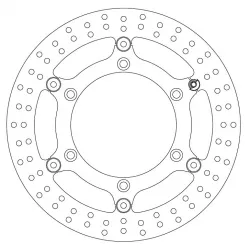 Δισκόπλακα εμπρός FERODO FMD0427R Δισκόπλακα εμπρός FERODO FMD0427R