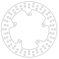 Δισκόπλακα μοτοσυκλέτας εμπρός FERODO FMD0437R