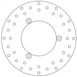 Δισκόπλακα πίσω FERODO FMD0445R Δισκόπλακα πίσω FERODO FMD0445R