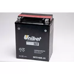 Μπαταρία μοτοσυκλέτας Unibat 12 Ah, 12 V - CBTX14AHL-BS Μπαταρία μοτοσυκλέτας Unibat 12 Ah, 12 V - CBTX14AHL-BS