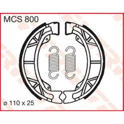 Τακάκια μοτοσυκλέτας TRW MCS800