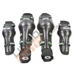 Σετ επιγονατίδες - προστασία αγκώνων BLACK 00018 Σετ επιγονατίδες - προστασία αγκώνων BLACK 00018