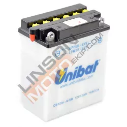 Μπαταρία μοτοσυκλέτας Unibat 12 Ah, 12 V - CB12AL-A/CB12AL-A2