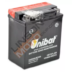 Μπαταρία μοτοσυκλέτας Unibat 6 Ah, 12 V - CBTX7L-BS