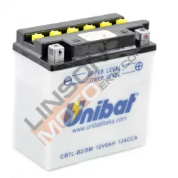 Μπαταρία μοτοσυκλέτας Unibat 8 Ah, 12 V - CB7L-B2