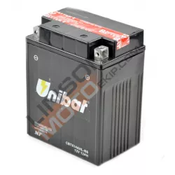Μπαταρία μοτοσυκλέτας Unibat 12 Ah, 12 V - CBTX14AH-BS