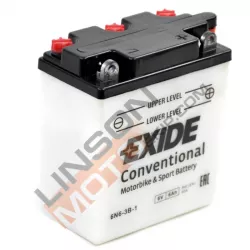 Μπαταρία μοτοσυκλέτας EXIDE 6V - 6N6-3B-1