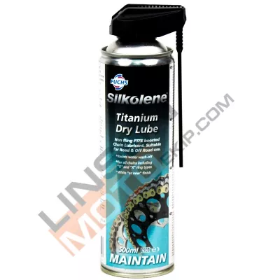 Λιπαντικό σπρέι αλυσίδας FUCHS SILKOLENE TITANIUM DRY LUBE 500 ml