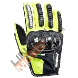 Γάντια μοτοσυκλέτας MAD-BIKE ΜΑΥΡΟ/ΚΙΤΡΙΝΑ