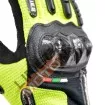 Γάντια μοτοσυκλέτας MAD-BIKE ΜΑΥΡΟ/ΚΙΤΡΙΝΑ thumb