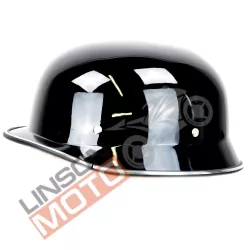 Κοφτό κράνος μηχανής ΜΑΥΡΟ 2020